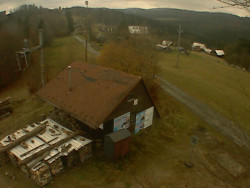 Kamera na svahu B, horní stanice