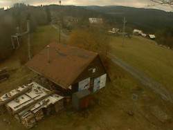 Kamera na svahu B, horní stanice