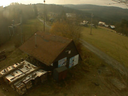 Kamera na svahu B, horní stanice