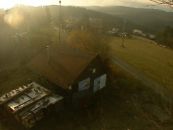 Kamera na svahu B, horní stanice