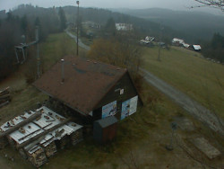 Kamera na svahu B, horní stanice