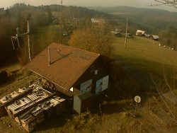 Kamera na svahu B, horní stanice