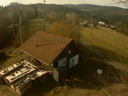 Kamera na svahu B, horní stanice