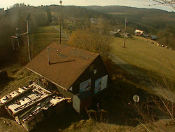 Kamera na svahu B, horní stanice