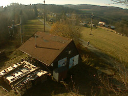 Kamera na svahu B, horní stanice