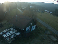 Kamera na svahu B, horní stanice