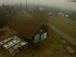 Kamera na svahu B, horní stanice