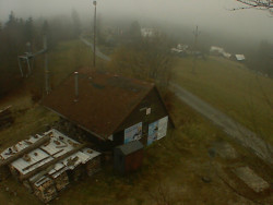 Kamera na svahu B, horní stanice