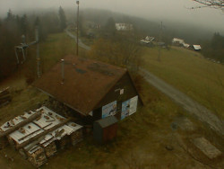 Kamera na svahu B, horní stanice