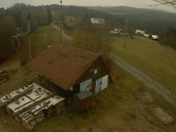 Kamera na svahu B, horní stanice