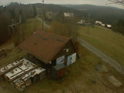 Kamera na svahu B, horní stanice