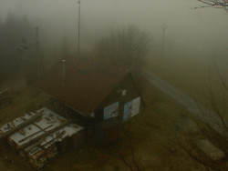 Kamera na svahu B, horní stanice