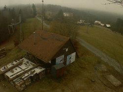 Kamera na svahu B, horní stanice