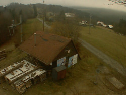 Kamera na svahu B, horní stanice