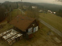 Kamera na svahu B, horní stanice