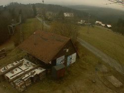 Kamera na svahu B, horní stanice