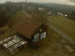 Kamera na svahu B, horní stanice