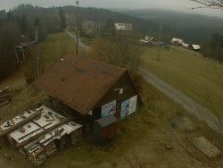 Kamera na svahu B, horní stanice