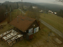 Kamera na svahu B, horní stanice