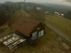 Kamera na svahu B, horní stanice