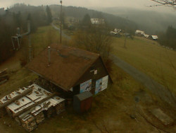 Kamera na svahu B, horní stanice