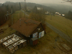 Kamera na svahu B, horní stanice