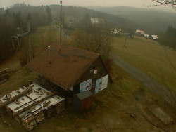 Kamera na svahu B, horní stanice