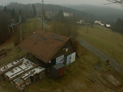 Kamera na svahu B, horní stanice