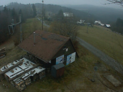 Kamera na svahu B, horní stanice