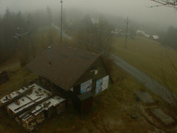 Kamera na svahu B, horní stanice