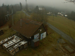 Kamera na svahu B, horní stanice