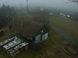 Kamera na svahu B, horní stanice