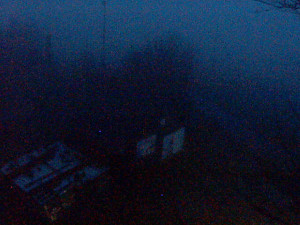 Skiareál Troják - Kamera na svahu B, horní stanice - 17.11.2025 v 06:30 Skiareál Troják - Kamera na svahu B, horní stanice - 17.11.2025 v 06:30