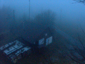 Skiareál Troják - Kamera na svahu B, horní stanice - 17.11.2025 v 06:39 Skiareál Troják - Kamera na svahu B, horní stanice - 17.11.2025 v 06:39