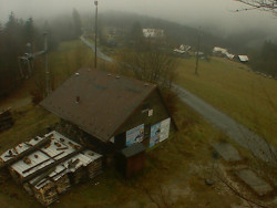 Kamera na svahu B, horní stanice