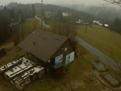 Kamera na svahu B, horní stanice