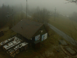 Kamera na svahu B, horní stanice