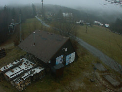 Kamera na svahu B, horní stanice