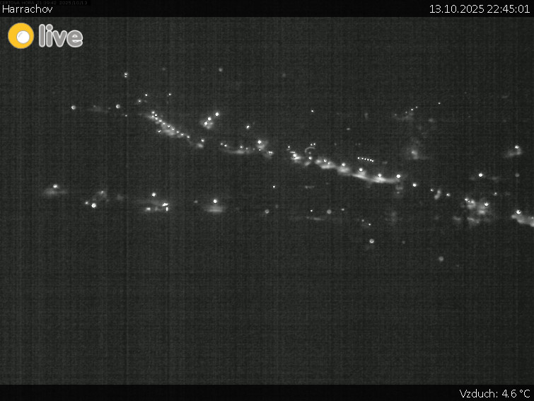 Město Harrachov - Harrachov - 13.10.2025 v 22:45 Město Harrachov - Harrachov - 13.10.2025 v 22:45
