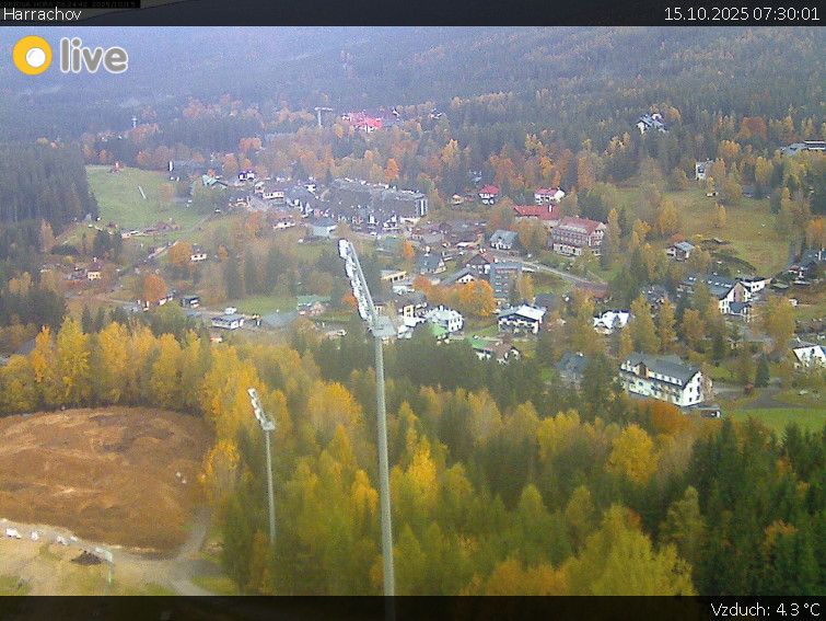 Město Harrachov - Harrachov - 15.10.2025 v 07:30 Město Harrachov - Harrachov - 15.10.2025 v 07:30