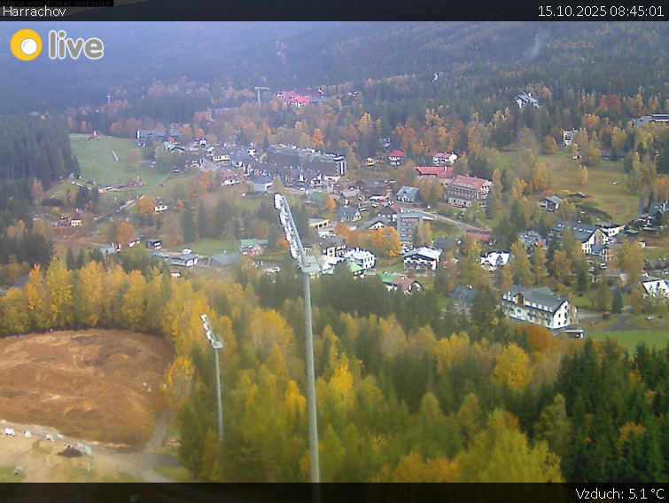 Město Harrachov - Harrachov - 15.10.2025 v 08:45 Město Harrachov - Harrachov - 15.10.2025 v 08:45