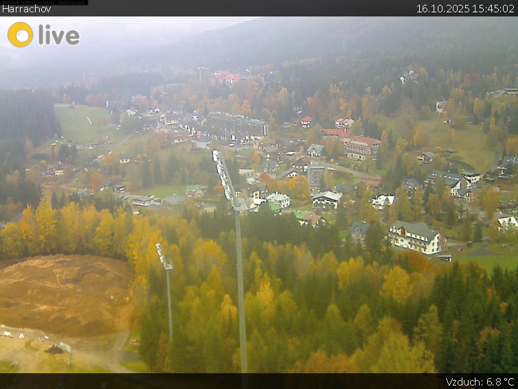 Město Harrachov - Harrachov - 16.10.2025 v 15:45 Město Harrachov - Harrachov - 16.10.2025 v 15:45