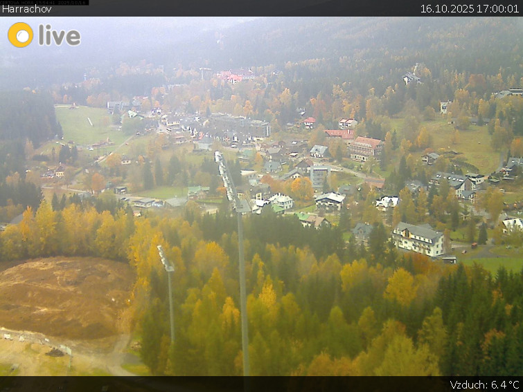 Město Harrachov - Harrachov - 16.10.2025 v 17:00 Město Harrachov - Harrachov - 16.10.2025 v 17:00
