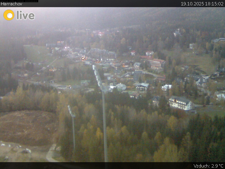Město Harrachov - Harrachov - 19.10.2025 v 18:15 Město Harrachov - Harrachov - 19.10.2025 v 18:15
