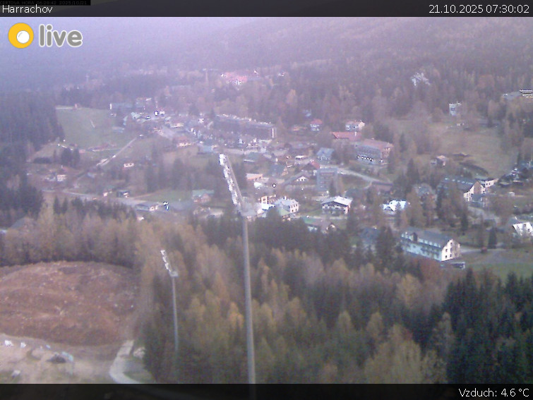 Město Harrachov - Harrachov - 21.10.2025 v 07:30 Město Harrachov - Harrachov - 21.10.2025 v 07:30