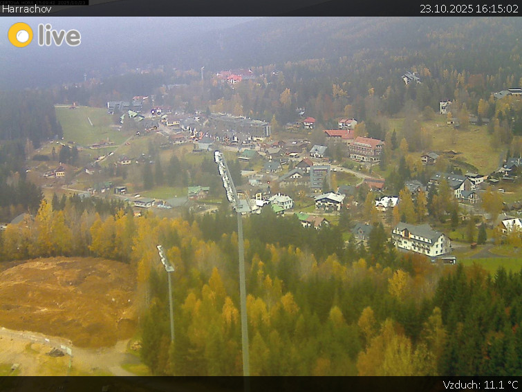 Město Harrachov - Harrachov - 23.10.2025 v 16:15 Město Harrachov - Harrachov - 23.10.2025 v 16:15
