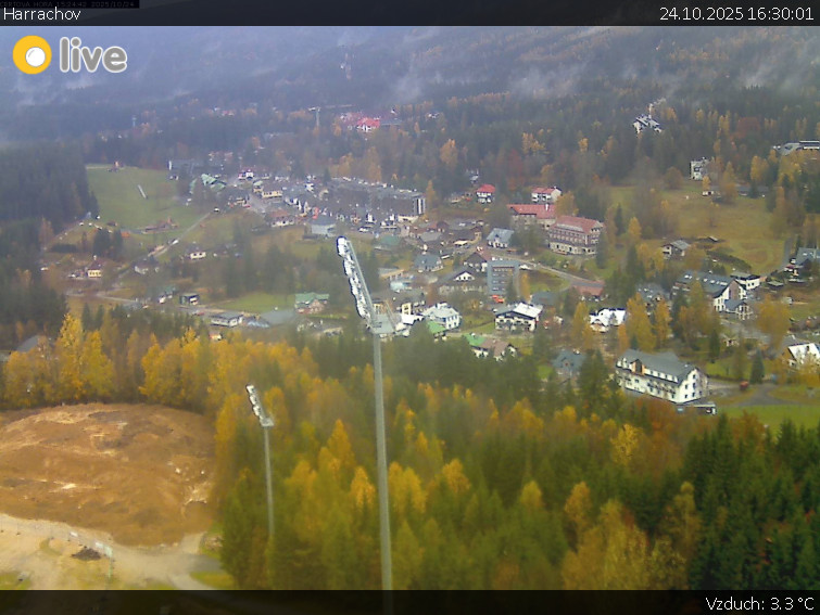 Město Harrachov - Harrachov - 24.10.2025 v 16:30 Město Harrachov - Harrachov - 24.10.2025 v 16:30
