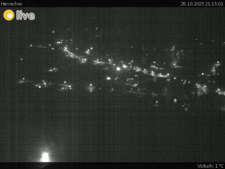 Město Harrachov - Harrachov - 26.10.2025 v 21:15 Město Harrachov - Harrachov - 26.10.2025 v 21:15