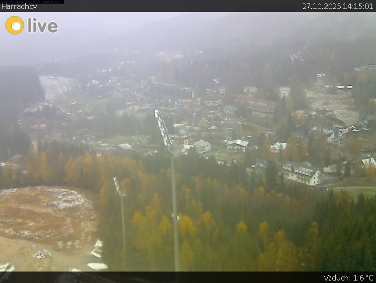 Město Harrachov - Harrachov - 27.10.2025 v 14:15 Město Harrachov - Harrachov - 27.10.2025 v 14:15