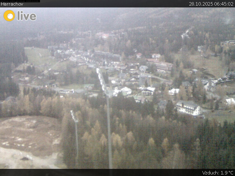 Město Harrachov - Harrachov - 28.10.2025 v 06:45 Město Harrachov - Harrachov - 28.10.2025 v 06:45